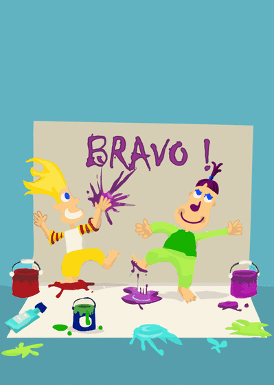 Bravo &agrave; la peinture